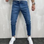 Plave muške farmerke sa elastinom PZR 9117