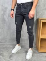 Muške slim fit farmerke sa grebanjem – više boja - Slika 16