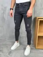 Muške slim fit farmerke sa grebanjem – više boja - Slika 17