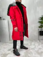 Muška zimska jakna sa krznom OPJ 3113 - Slika 13