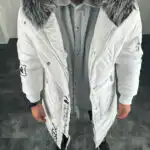 Muška zimska jakna sa krznom OPJ 3113