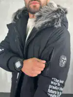 Muška zimska jakna sa krznom OPJ 3113 - Slika 18