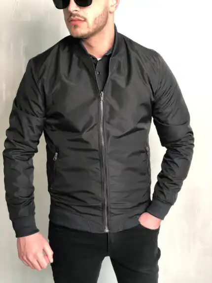 Muška prolećna jakna sa dva lica NDJ 9001