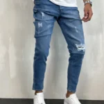 Muške farmerke plave boje slim fit PZR 9006