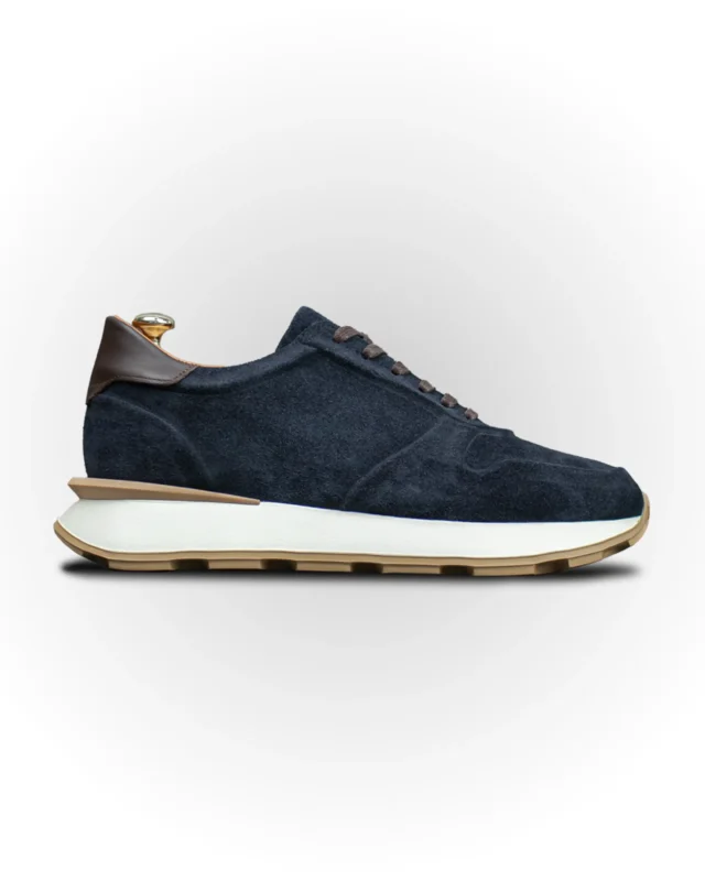 muske patike od velura sportsko elegantne teget ter8515 slika 5