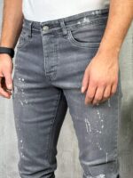 Muške sive farmerke slim fit PZR 9038 - Slika 6