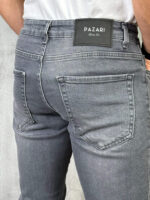 Muške sive farmerke slim fit PZR 9038 - Slika 3