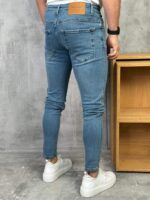 Muške slim fit farmerice sa pocepanim detaljima – više boja - Slika 23