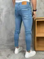 Muške slim fit farmerke sa grebanjem – više boja - Slika 14