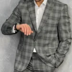 Muško karirano odelo PZR 3030