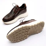 Muške kožne patike sa visokim đonom TER 9575