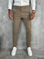 Muške braon pantalone PZR 3777 - Image 5