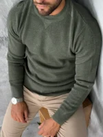 Muški džemper slim fit PZR6968 - Slika 4