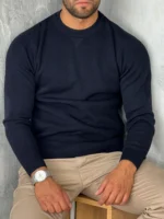 Muški džemper slim fit PZR6968 - Slika 5