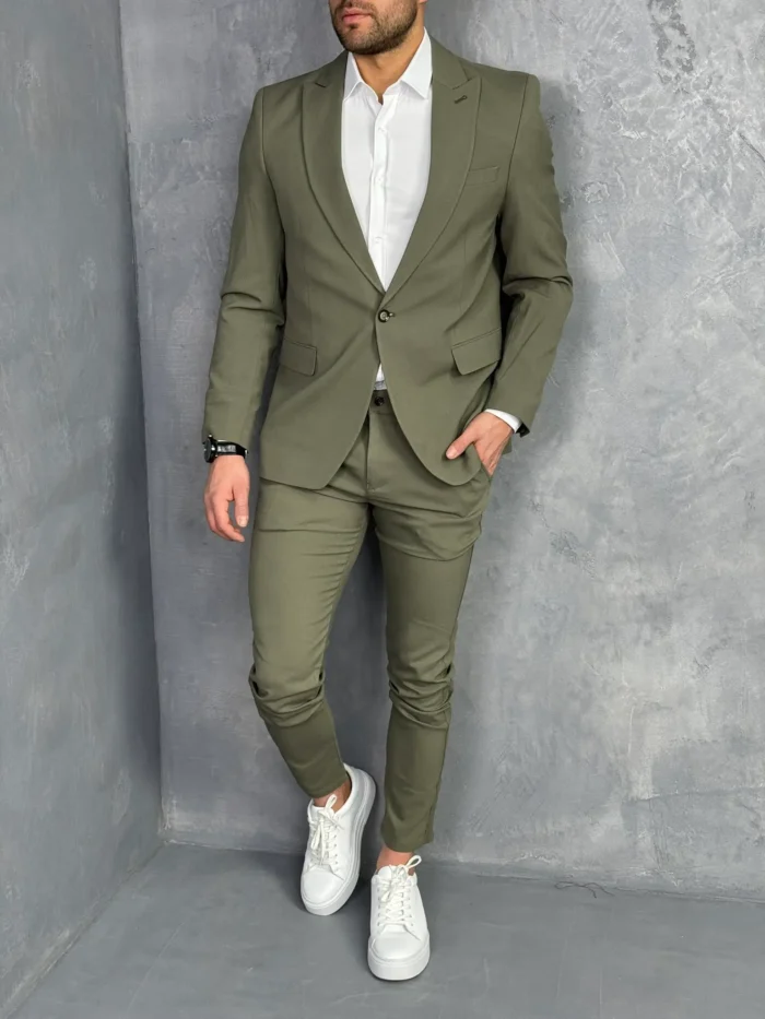 muski sako maslinasti sportsko elegantni s057 slika 5
