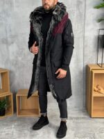 Muška zimska jakna sa krznom OPJ 3602 - Slika 15