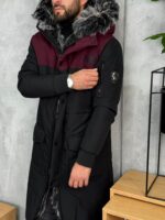 Muška zimska jakna sa krznom OPJ 3602 - Slika 2