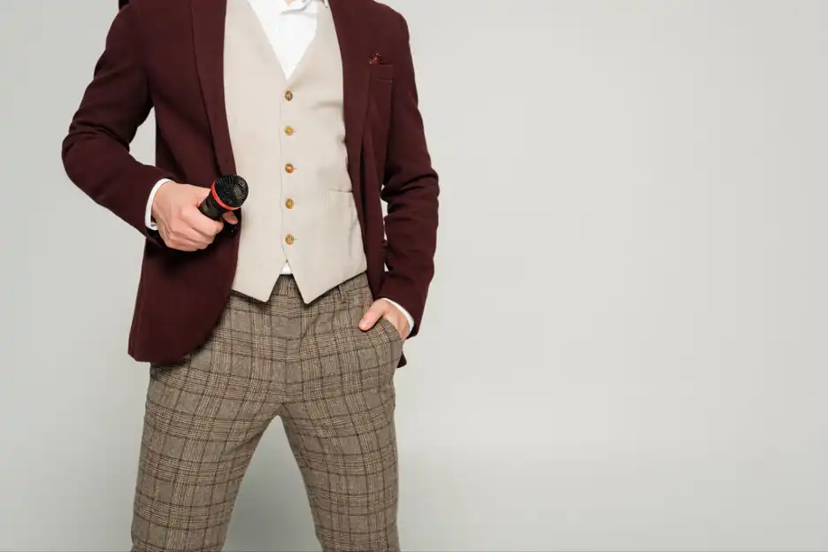 casual karirane pantalone