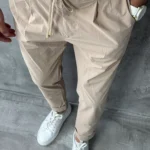 Letnje šuškave muške pantalone sa elastinom PZR3012