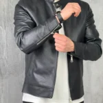 Muška kožna jakna ZGO9708