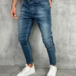 Plave muške farmerke sa elastinom PZR9083