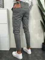 Muške slim fit elegantne pantalone - Slika 33