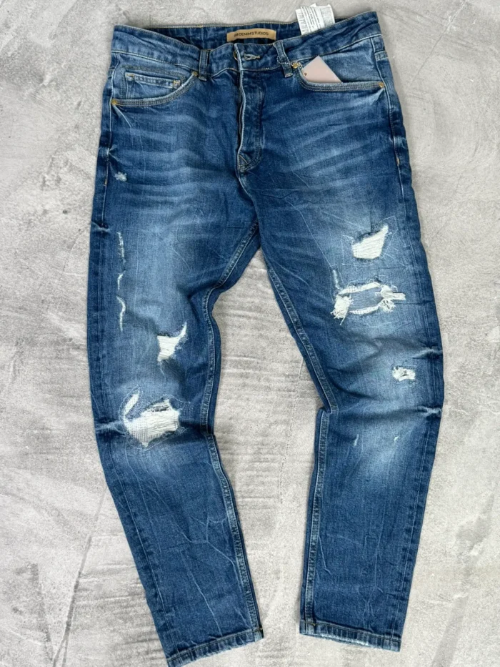 muske farmerke pocepane pzr5016 slika 6