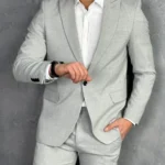 Muški sako svetlosivi S3047