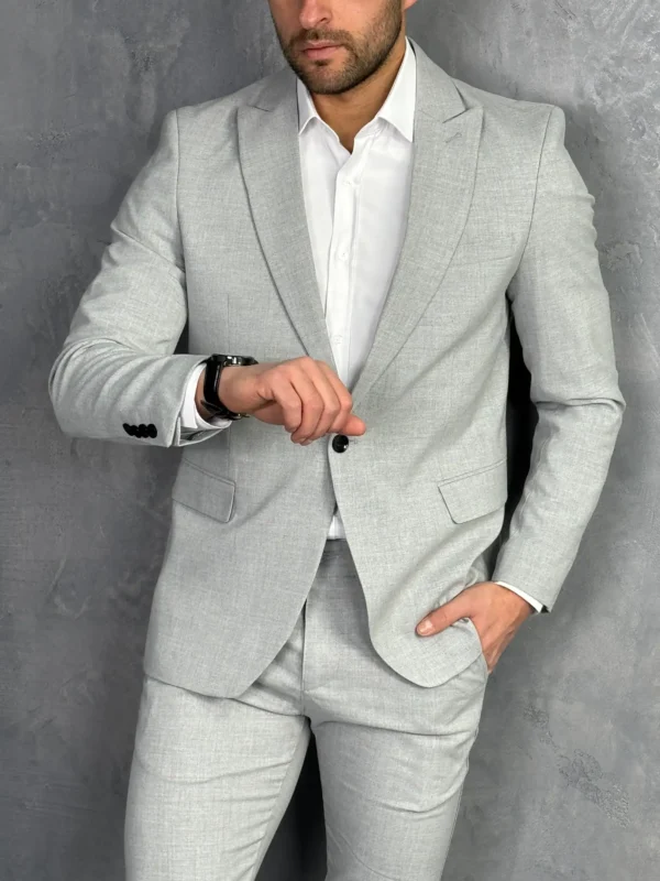 muski sako svetlosivi sportssko elegantni S3046 slika 1
