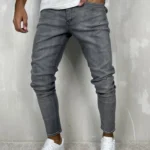 Muške farmerke sa elastinom i uskom nogavicom slim fit