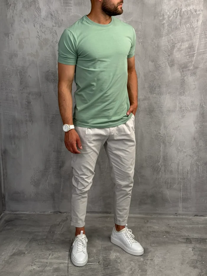 muska pamucna majica mint pzr5500 slika 3