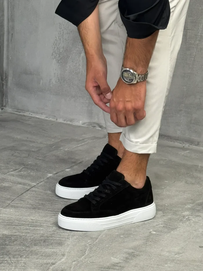 muske kozne patike lifestyle crne ter8626 slika 3