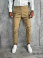 Muške braon pantalone PZR 3777 - Image 2