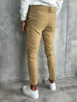 Muške braon pantalone PZR 3777 - Image 4