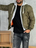 Muška bomber jaknica OPJ3713 - Slika 5