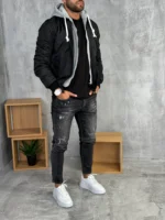 Muška bomber jaknica OPJ3713 - Slika 7