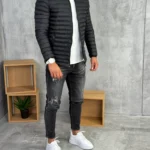 Muška lagana prošivena jakna slim fit – PZR