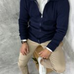 Muški džemper na raskopčavanje PZR7071