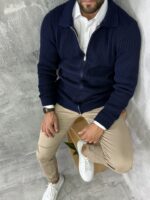 Muški džemper na raskopčavanje PZR7071