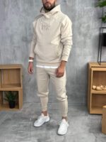 Muška komplet trenerka sa kapuljačom slim fit PZR6524 - Slika 18