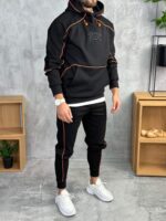 Muška komplet trenerka sa kapuljačom slim fit PZR6524 - Slika 13