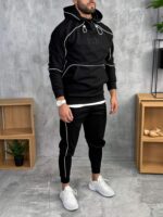 Muška komplet trenerka sa kapuljačom slim fit PZR6524 - Slika 20