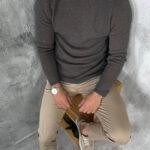 Muški džemper na okruglinu PZR7028