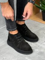 Muške poluduboke kožne cipele sa debelim đonom - Slika 5