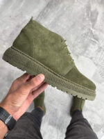 Muške poluduboke kožne cipele sa debelim đonom - Slika 2