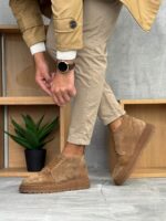 Muške poluduboke kožne cipele sa debelim đonom - Slika 12