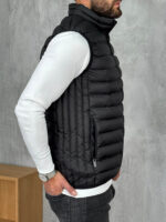 Muški lagani prošiveni prsluk sa rajsferšlusom – PZR - Slika 4