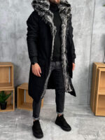 Muška zimska jakna sa krznom OPJ 3701 - Slika 3