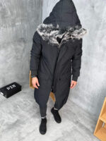 Muška zimska jakna sa krznom OPJ 3701 - Slika 12