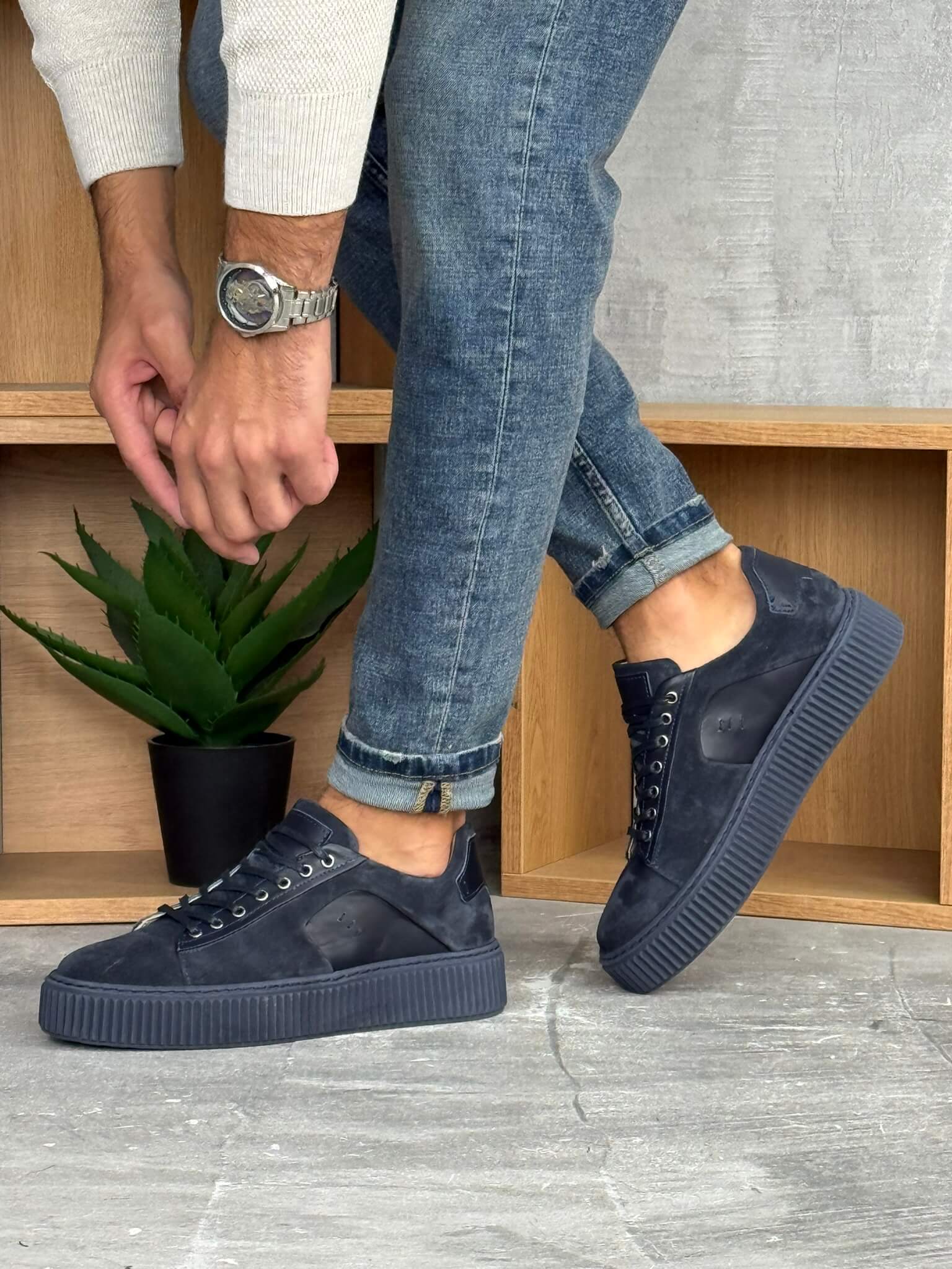 IMG_3938 Muške kožne patike DST9775 - Slika 5